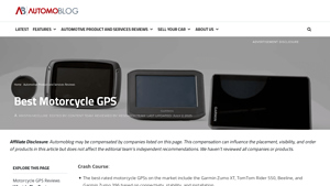 Garmin - Zumo XT Motorcycle GPS Device