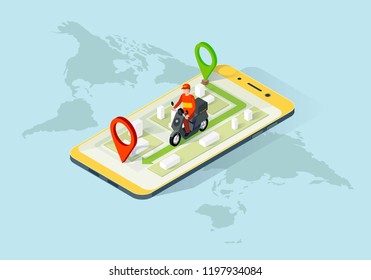 Illustrative image for gps navigation for motorcycle